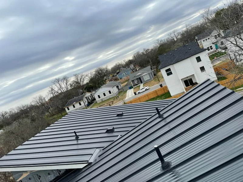 Standing seam metal roof panels with vents for Skylight Repair in Hamptonburgh
